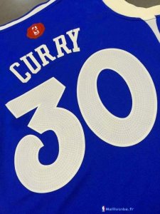 Maillot NBA Pas Cher Noël Femme Stephen Curry 30 Bleu