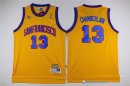 Maillot NBA Pas Cher Golden State Warriors Wilt Chamberlain 13 Jaune