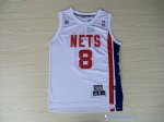 Maillot ABA Pas Cher Brooklyn Nets Willams 8 Blanc
