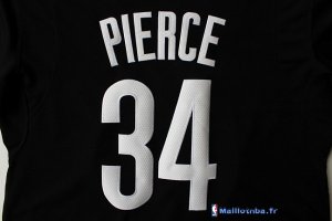 Maillot NBA Pas Cher Noël Brooklyn Nets Pierce 34 Noir