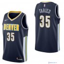 Maillot NBA Pas Cher Denver Nuggets Kenneth Faried 35 Marine Ville 2017/18