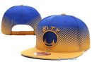 Bonnet NBA Golden State Warriors 2016 City Jaune Bleu