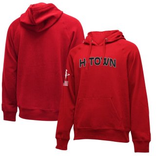 Houston Rockets New Era Red 2019/20 City Edition Pullover Hoodie