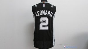 Maillot NBA Pas Cher San Antonio Spurs Kawhi Leonard 2 Negr Icon 2017/18