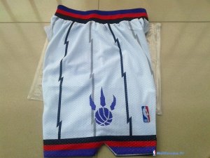 Pantalon NBA Pas Cher Toronto Raptors Blanc