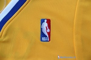 Maillot NBA Pas Cher Golden State Warriors Stephen Curry 30 Jaune MC