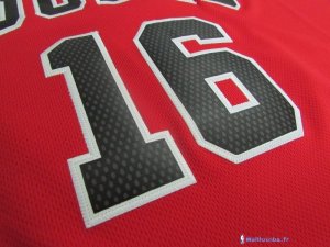 Maillot NBA Pas Cher Chicago Bulls Junior Pau Gasol 16 Rouge
