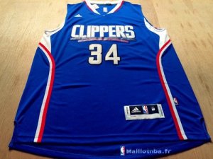 Maillot NBA Pas Cher Los Angeles Clippers Paul Pierce 34 Bleu