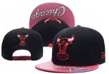 Bonnet NBA Chicago Bulls 2017 Noir Rose