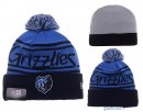 Tricoter un Bonnet NBA Memphis Grizzlies 2016 Bleu