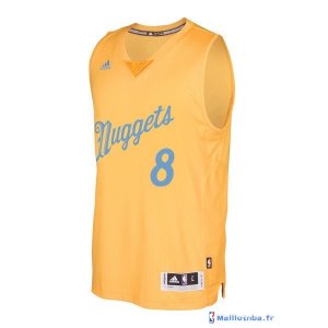 Maillot NBA Pas Cher Noël Denver Nuggets Danilo Gallinari 8 Jaune