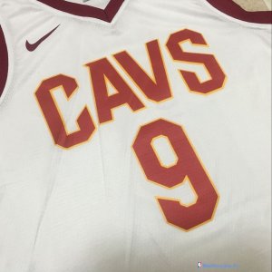 Maillot NBA Pas Cher Cleveland Cavaliers Dwyane Wade 9 Blanc Association 2017/18