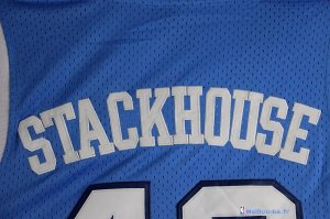 Maillot NCAA Pas Cher North Carolina Jerry Stackhouse 42 Bleu