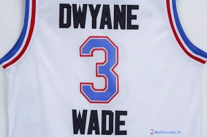 Maillot NBA Pas Cher All Star 2015 Dwyane Wade 3 Blanc