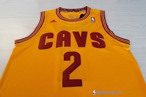 Maillot NBA Pas Cher Cleveland Cavaliers Kyrie Irving 2 Jaune