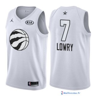 Maillot NBA Pas Cher NBA All Star 2018 Kyle Lowry 7 Blanc