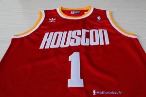 Maillot NBA Pas Cher Houston Rockets Tracy McGrady 1 Retro Rouge