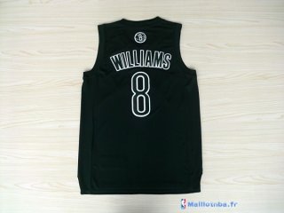 Maillot NBA Pas Cher Noël Brooklyn Nets Noir Williams 8