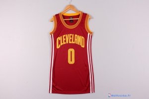 Maillot NBA Pas Cher Cleveland Cavaliers Femme Kevin Love 0 Rouge