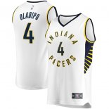 Indiana Pacers Victor Oladipo Fanatics Branded White 2019/20 Fast Break Replica Jersey - Statement Edition