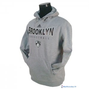 Survetement NBA Pas Cher Brooklyn Nets 2016 Gris