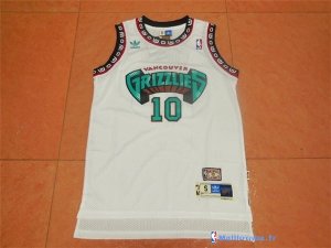 Maillot NBA Pas Cher Memphis Grizzlies Mike Bibby 10 Blanc