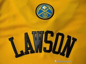 Maillot NBA Pas Cher Denver Nuggets Allen Iverson 3 Jaune