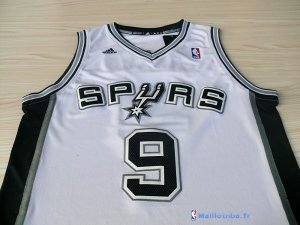 Maillot NBA Pas Cher San Antonio Spurs Tony Parker 9 Blanc