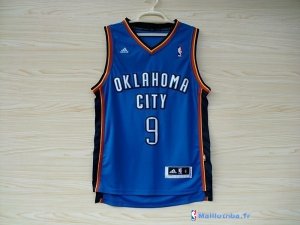 Maillot NBA Pas Cher Oklahoma City Thunder Serge Ibaka 9 Bleu