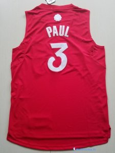 Maillot NBA Pas Cher Noël Los Angeles Clippers Chris Paul 3 Rouge