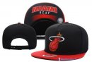 Bonnet NBA Miami Heat 2016 Noir Rouge 11