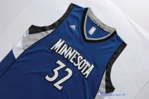 Maillot NBA Pas Cher Minnesota Timberwolves Karl Anthony 32 Towns Bleu