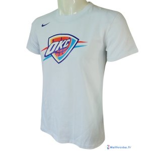 Maillot NBA Pas Cher Oklahoma City Thunder Nike Blanc