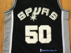 Maillot NBA Pas Cher San Antonio Spurs David Robinson 50 Noir