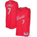 Maillot NBA Pas Cher Noël Toronto Raptors Kyle Lowry 7 Rouge