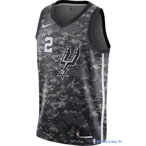 Maillot NBA Pas Cher San Antonio Spurs Kawhi Leonard 2 Nike Camouflage Ville 2017/18