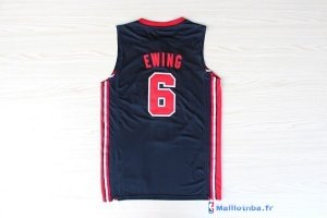 Maillot NBA Pas Cher USA 1992 Ewing 6 Noir