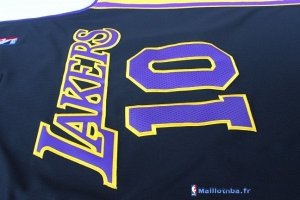 Maillot NBA Pas Cher Los Angeles Lakers Steve Nash 10 Noir