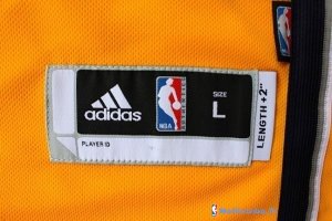 Maillot NBA Pas Cher Indiana Pacers Paul George 24 Jaune