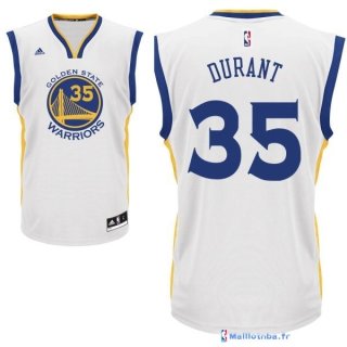 Maillot NBA Pas Cher Golden State Warriors Junior Kevin Durant 35 Blanc