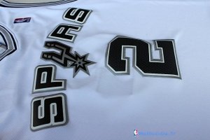 Maillot NBA Pas Cher San Antonio Spurs Kawhi Leonard 2 Blanc