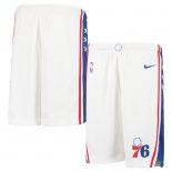Philadelphia 76ers Nike White Team Swingman Association Performance Shorts