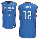 Maillot NBA Pas Cher Oklahoma City Thunder Steven Adams 12 Bleu