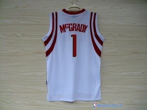 Maillot NBA Pas Cher Houston Rockets Tracy McGrady 1 Blanc