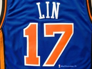 Maillot NBA Pas Cher New York Knicks Jeremy Lin 17 Bleu