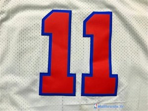 Maillot NBA Pas Cher Detroit Pistons Isiah Thomas 11 Blanc