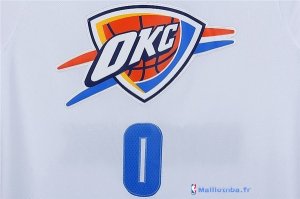 Maillot NBA Pas Cher Oklahoma City Thunder Russell Westbrook 30 Blanc MC