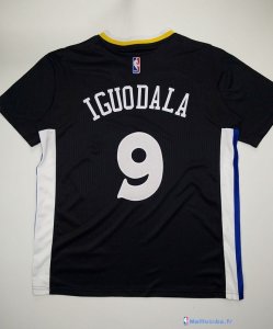 Maillot NBA Pas Cher Golden State Warriors Andre Iguodala 9 Noir MC