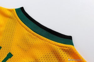 Maillot NBA Pas Cher Seattle Supersonics Ray Allen 34 Jaune