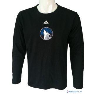 Maillot NBA Pas Cher Minnesota Timberwolves ML Noir